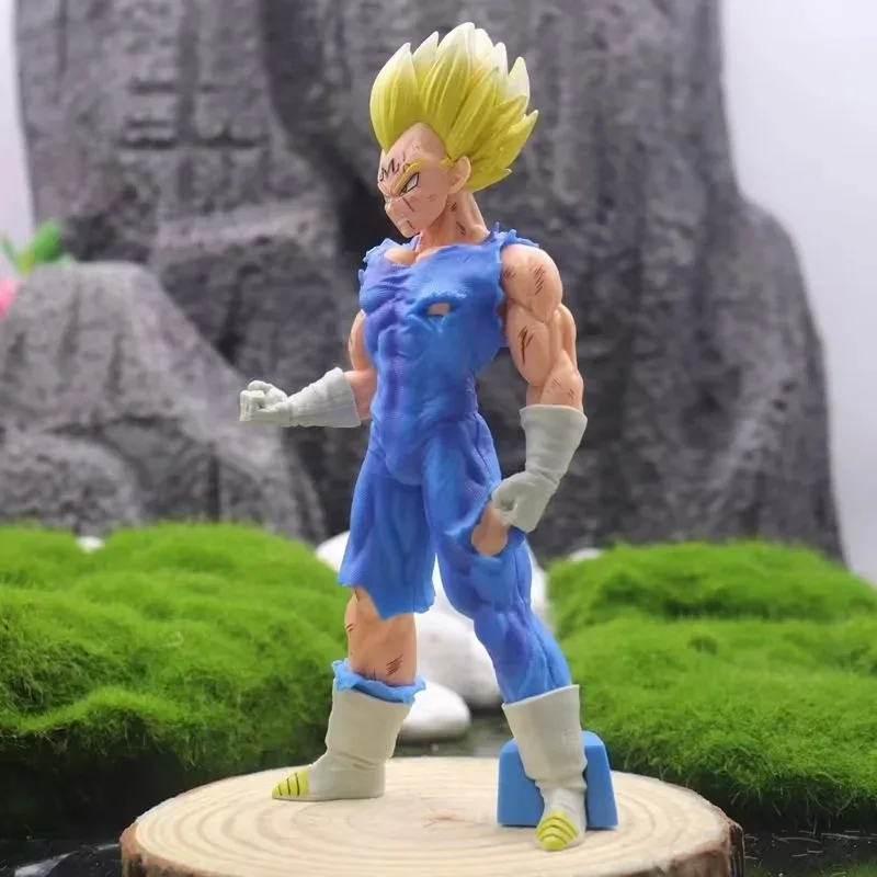 29 ซม.GK DRAGON BALL Action Figure Battle Damage Vegeta ตุ๊กตา PVC อะนิเมะ Majin Bejita คอลเลกชันเครื่องประดับของเล่นสําหรับของขวัญ