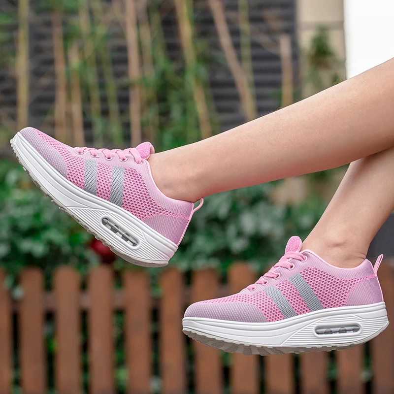 Shoes for Women Platform Casual Sneakers Shoes Mesh Breathable Running Shoes Chunky Summer Sports Tenis Shoes 2025 Luxury Shoes