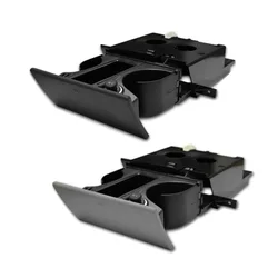 Car Front Drink Water Cup Drink Holder Cup Holder Stand Cup Coin Holder Black RHD Transporter Ashtray7H285860130T For VW T5