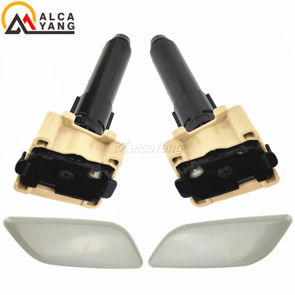 Привод распылительной форсунки для фар и крышка для Mazda 3 M3 Axela 2014 2015 2016, комплект омывателя фар для фар