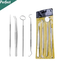 5/4/3Pcs Dental Tools Oral Care Set Endoscope Probe Teeth Removal Endoscope Teeth Whitening Stainless Steel