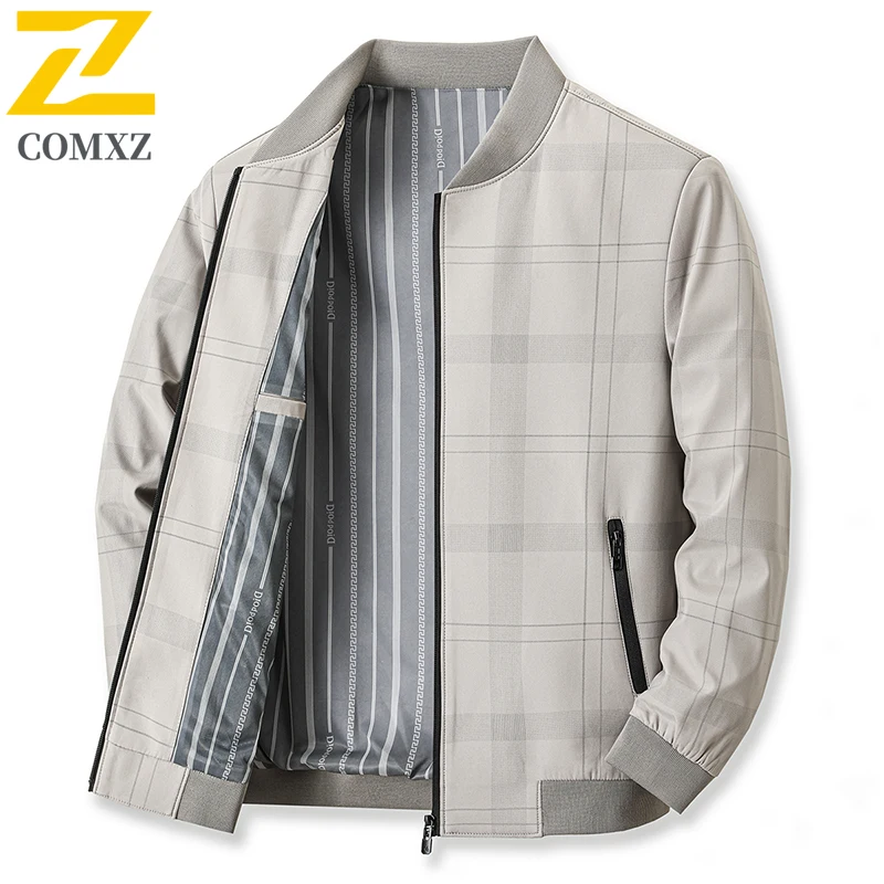 

Men Fashion Jacket Business Golf Windproof Outdoor Lightweight Jackets Slim Fit Casual Sport Waterproof Breathable Travel Coat