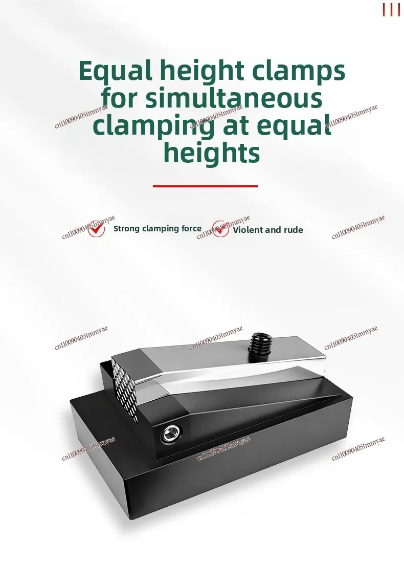 تركيبات الارتفاع في اتجاه واحد مركز التصنيع باستخدام الحاسب الآلي يموت الآلات الثقيلة قطع الجانب العلوي المضادة للاعوجاج ارتفاع متساوي نائب تركيبات #6