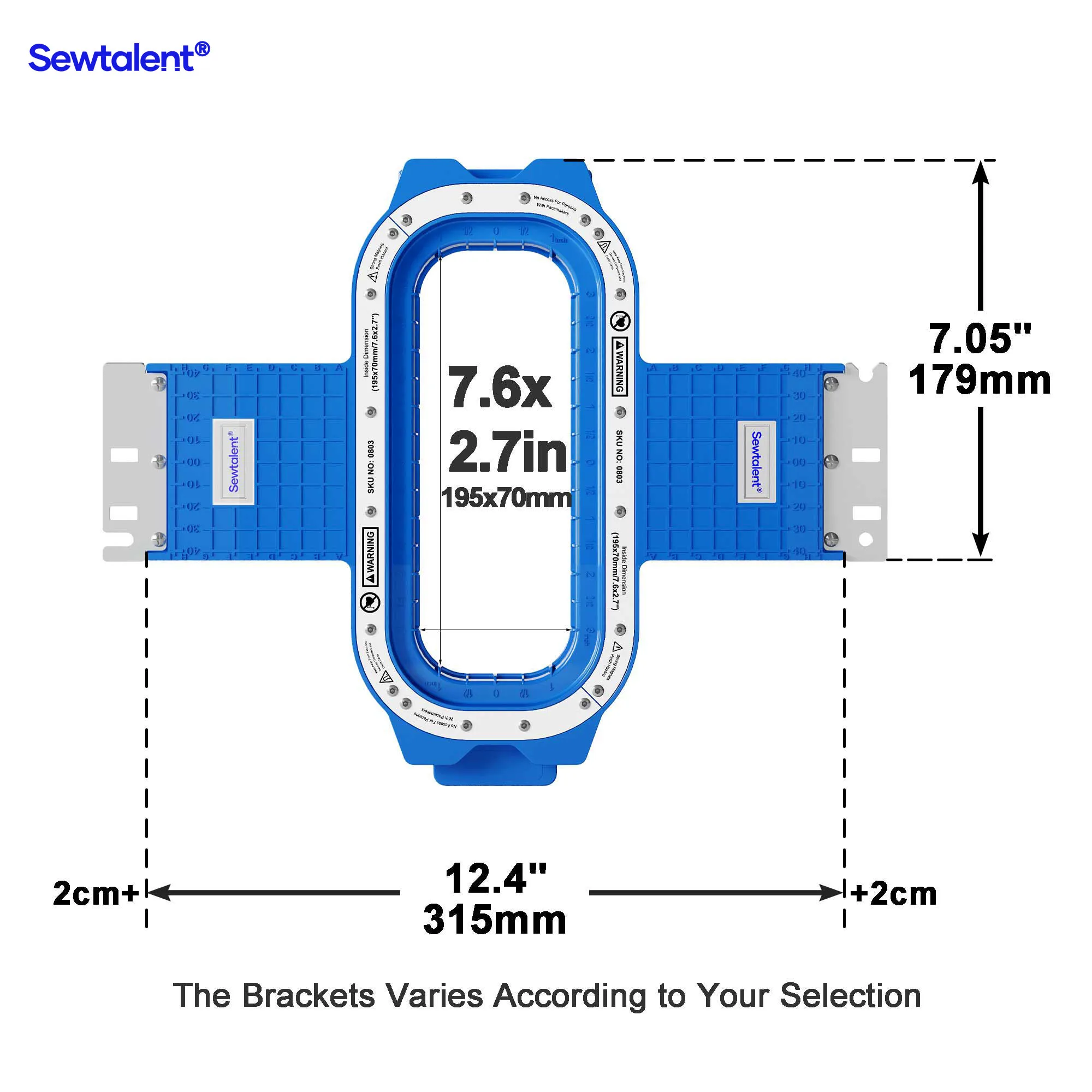 

Magnetic Embroidery Hoop For Poolin EOM EOX EOV Embroidery Machine Mighty Hoop Magnetic Frame Hoopmaster Embroidery frame