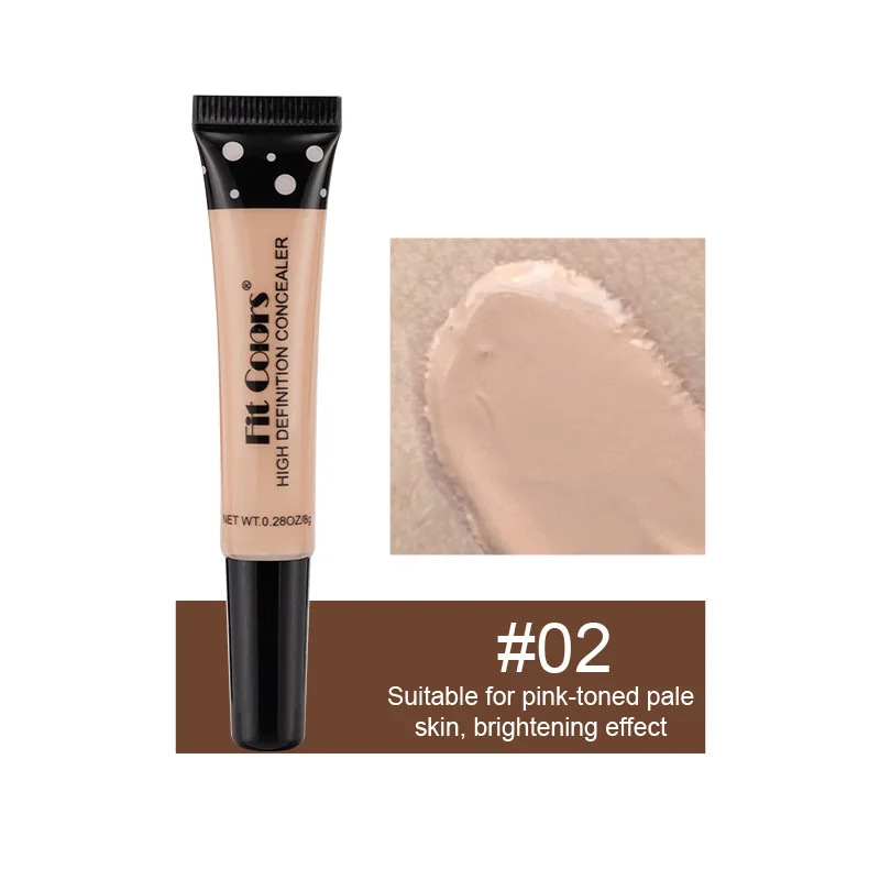 8Colors BB Cream Longlasting Liquid Foundation Waterproof Cover Acne Spot Natural Face Base Makeup Matte Concealer Cosmetic 30Ml