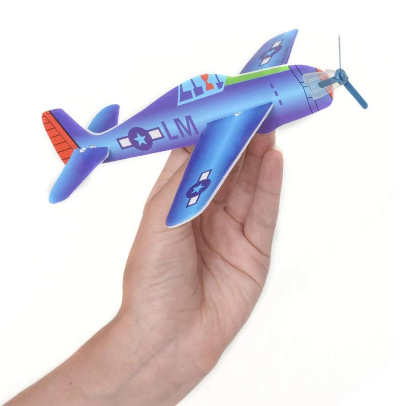 Small Airplane Toy Foam Glider Plane For Kids Children Party Favors Goodie Bags Stuffers Regalos Cumpleaños Niños Para Invitados