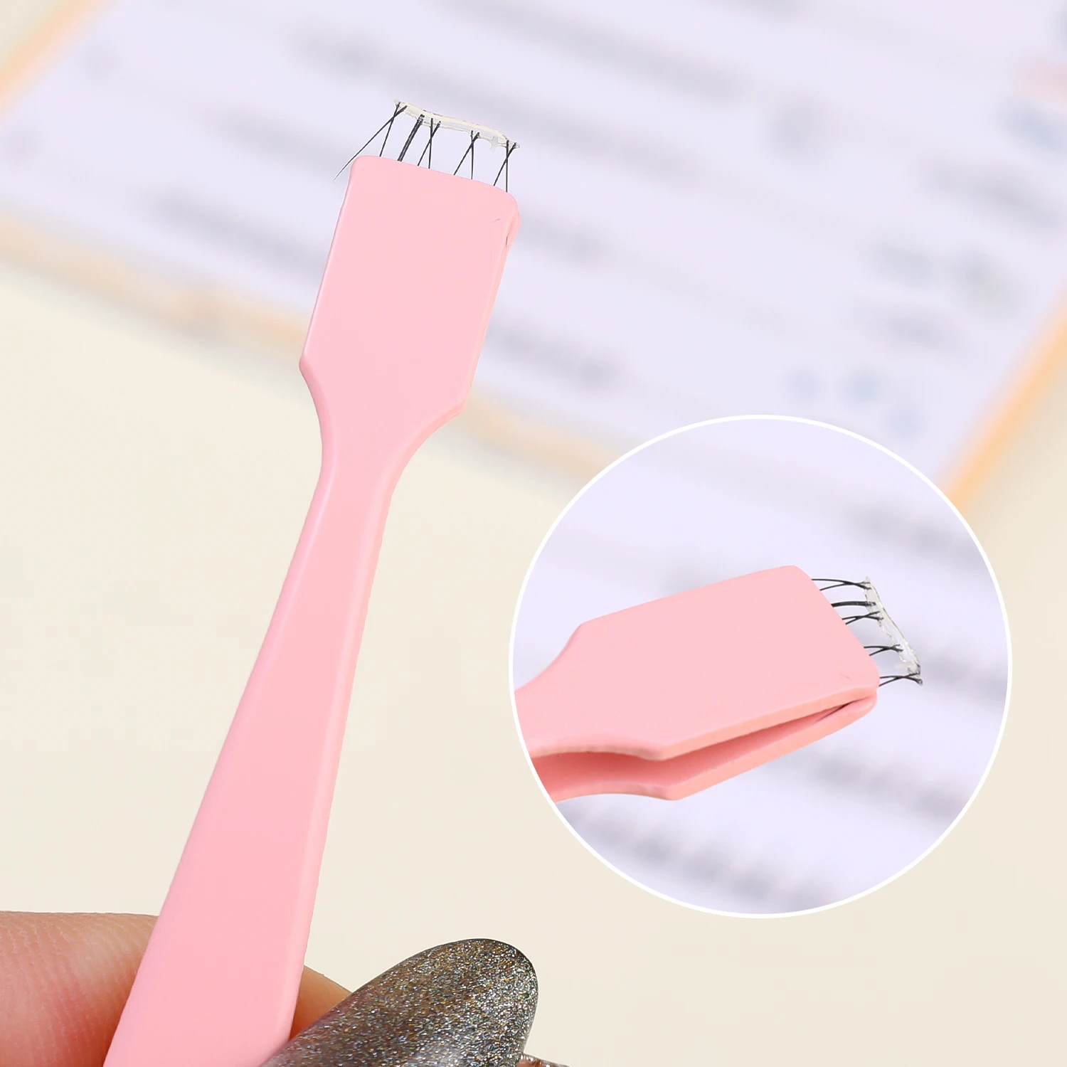 4 stks Professionele Ogen Pincet Hoge precisie Draagbare Lagere Wimper Speciale Pincet DIY Wimpers Applicator Makeup Tools