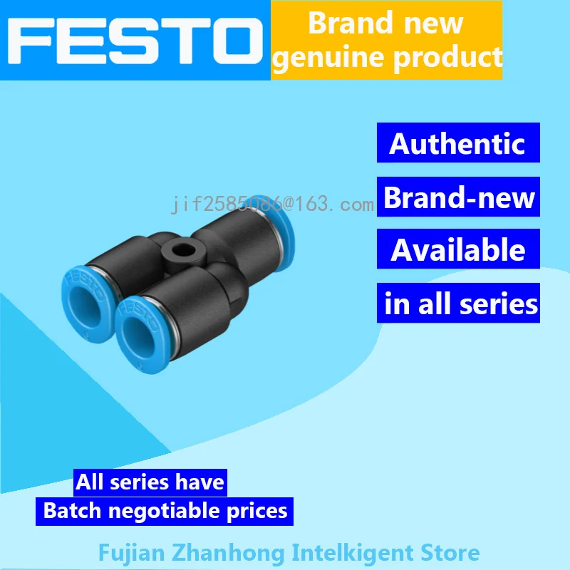 FESTO-20 piezas, 153363, QSMTL-M5-6, 153372, 20 piezas, 153374, QSMY-6, oferta especial, todas las Series disponibles