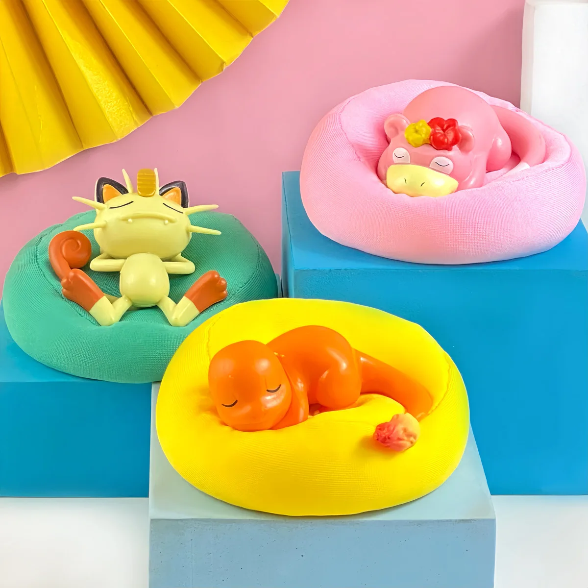 Sleeping Position Pet Pok É Mon Pok É Mon Pikachu Bulbasaur Kirby Beast Figurine Figurine