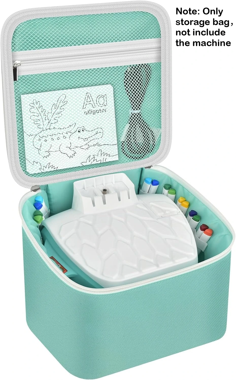 Carrying Case for Flycatcher Smart Art Sketcher 2.0 Projector, Kids Drawing and Tracing Projector Storage Bag (Box Only)