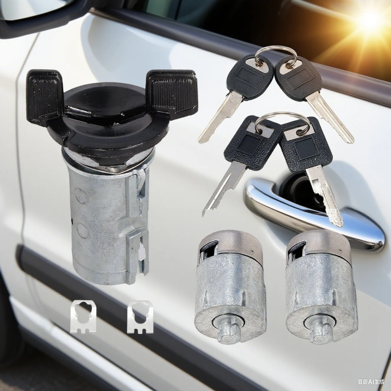 

Car Ignition Switch Door Lock Cylinder With Keys 924-791 12300443 For Chevrolet For GMC Ignition Lock Cylinder