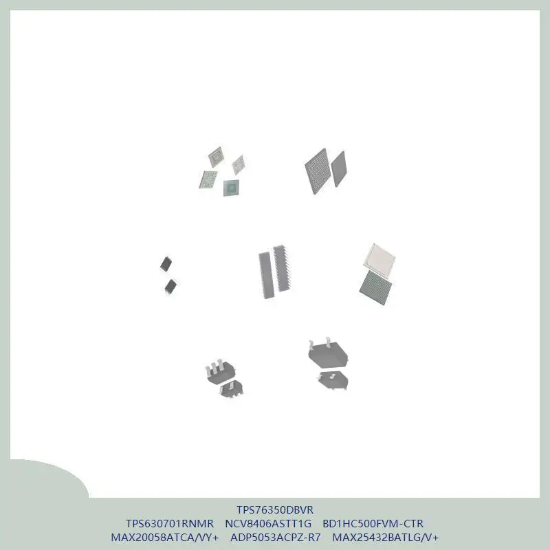 

TPS76350DBVR TPS630701RNMR NCV8406ASTT1G BD1HC500FVM-CTR MAX20058ATCA/VY+ ADP5053ACPZ-R7 MAX25432BATLG/V+