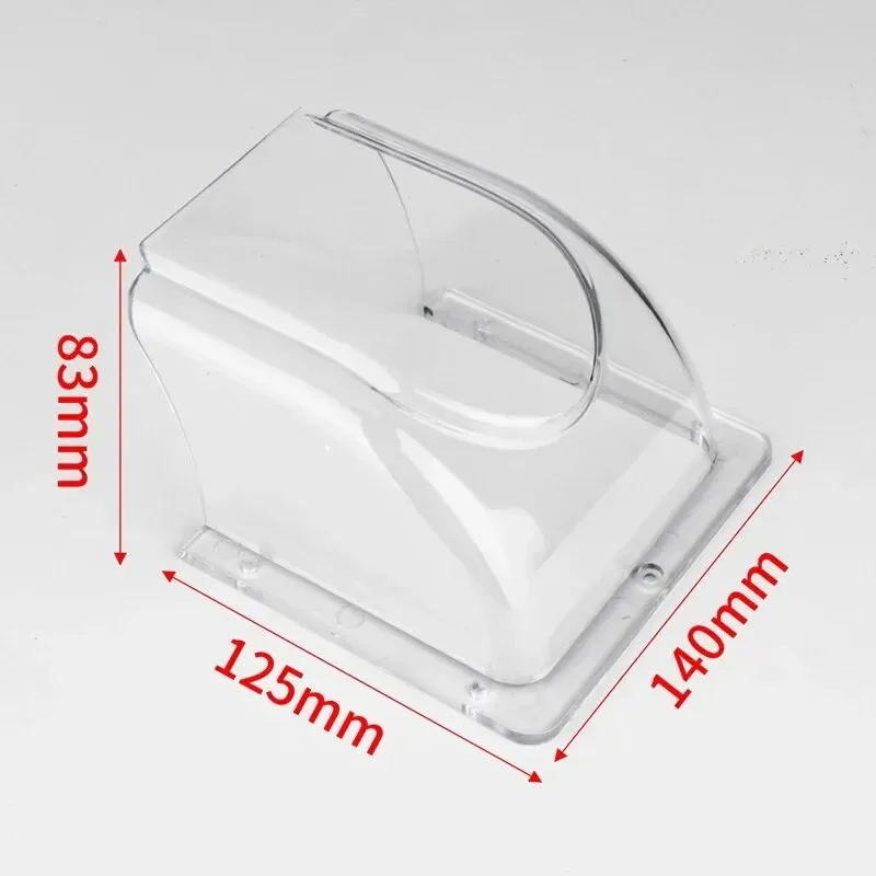 5YOA 耐久性のある透明なレインカバー、アクセス制御出席機、ドアベルスイッチ、日焼け止め、防塵、防水シェル用