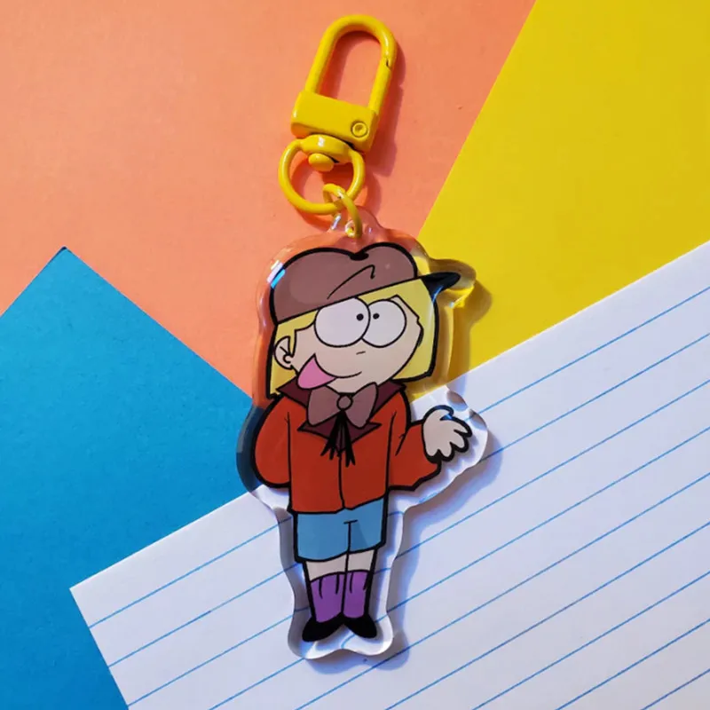 Pip and Damien | Foggy Horror Game Acrylic Keychain | 