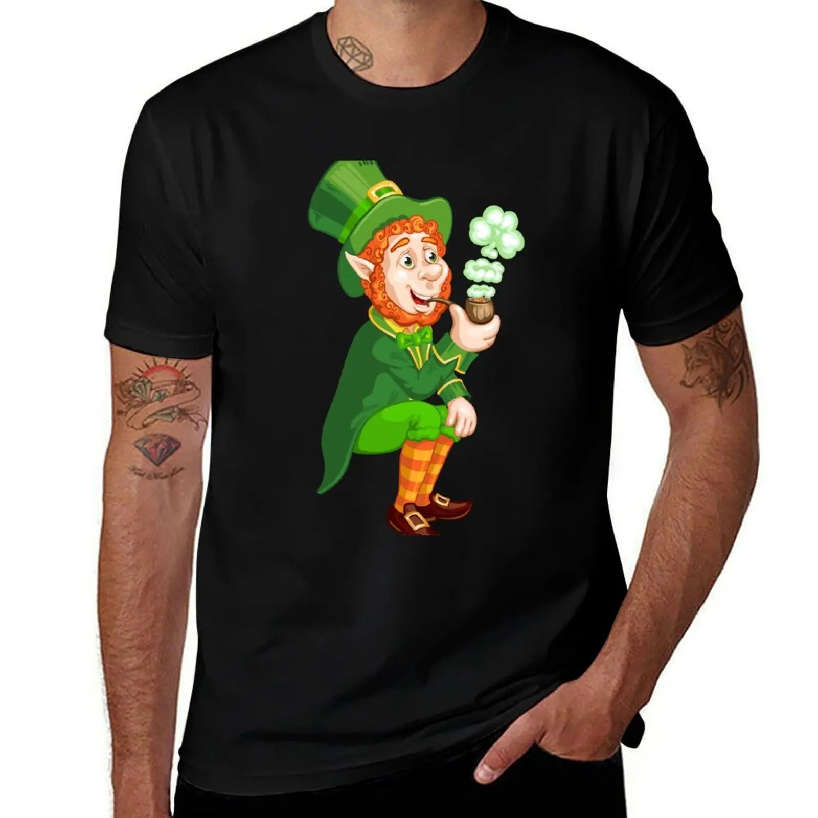 

Growing My Lucky Charm T-Shirt cotton graphic tees hippie clothes tops boys whites t shirts for men cotton