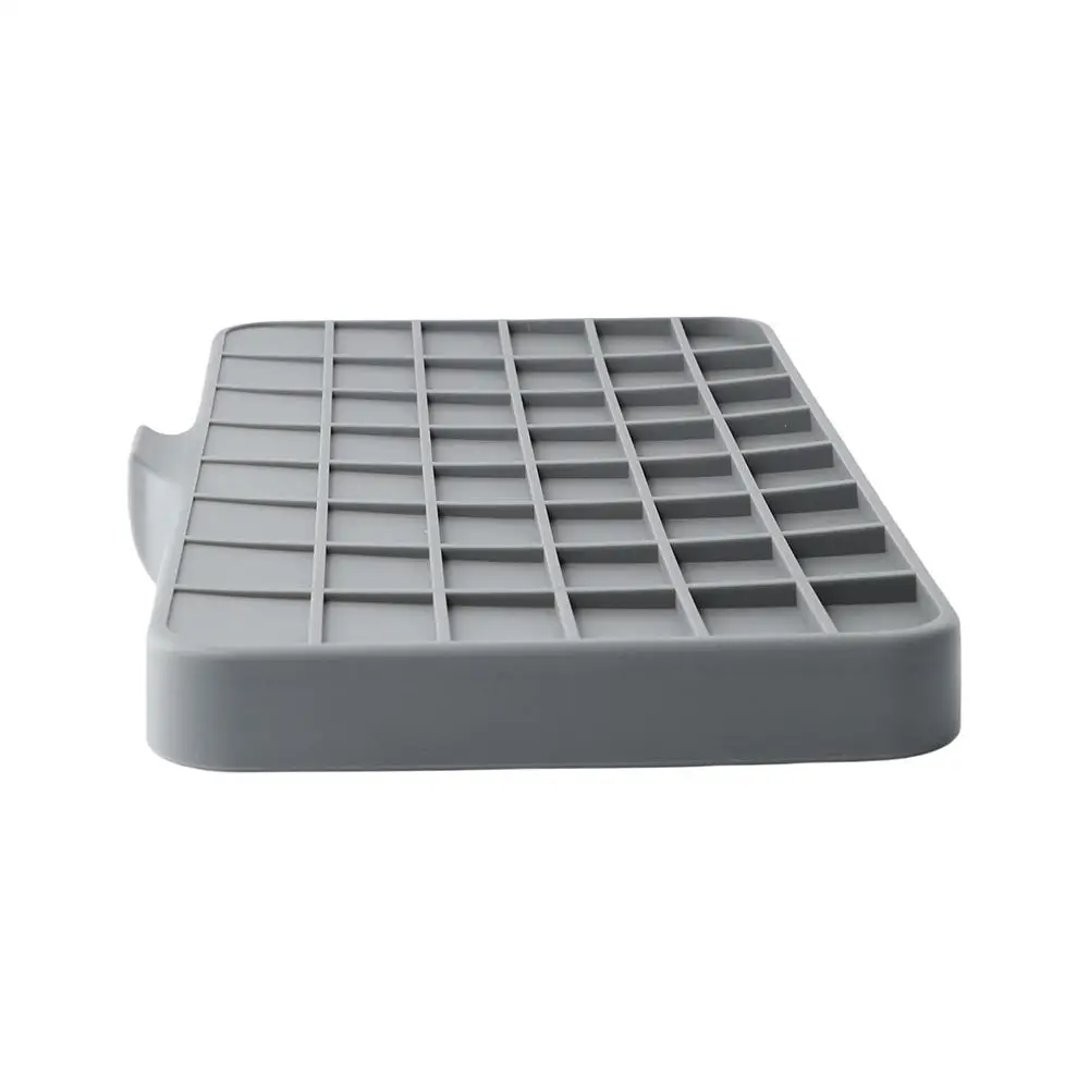 

Mildew Proof Silicone Bathroom Accessories Splash Drying Draining Countertop Storage Tray Soap Tray Sink Tray Faucet Mat