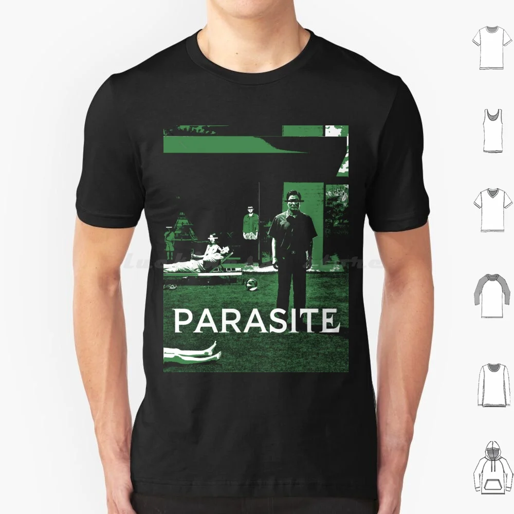 Parasite Minimalist Poster T Shirt Big Size 100% Cotton Parasite Bong Joon Ho Cinema Cult Classic Cult Movies Film Horror