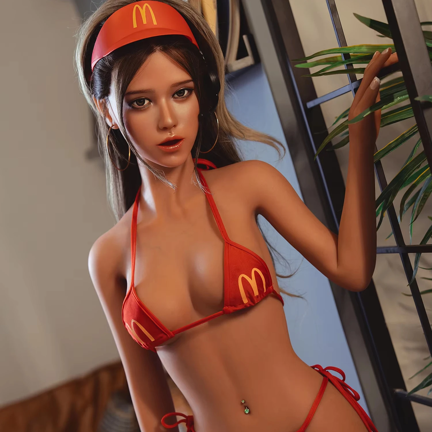 148 سنتيمتر المصنع مباشرة ROS سيليكون رئيس الحمار الكبير TPE الجسم مذهلة الثدي واقعية الجنس دمية أنثى