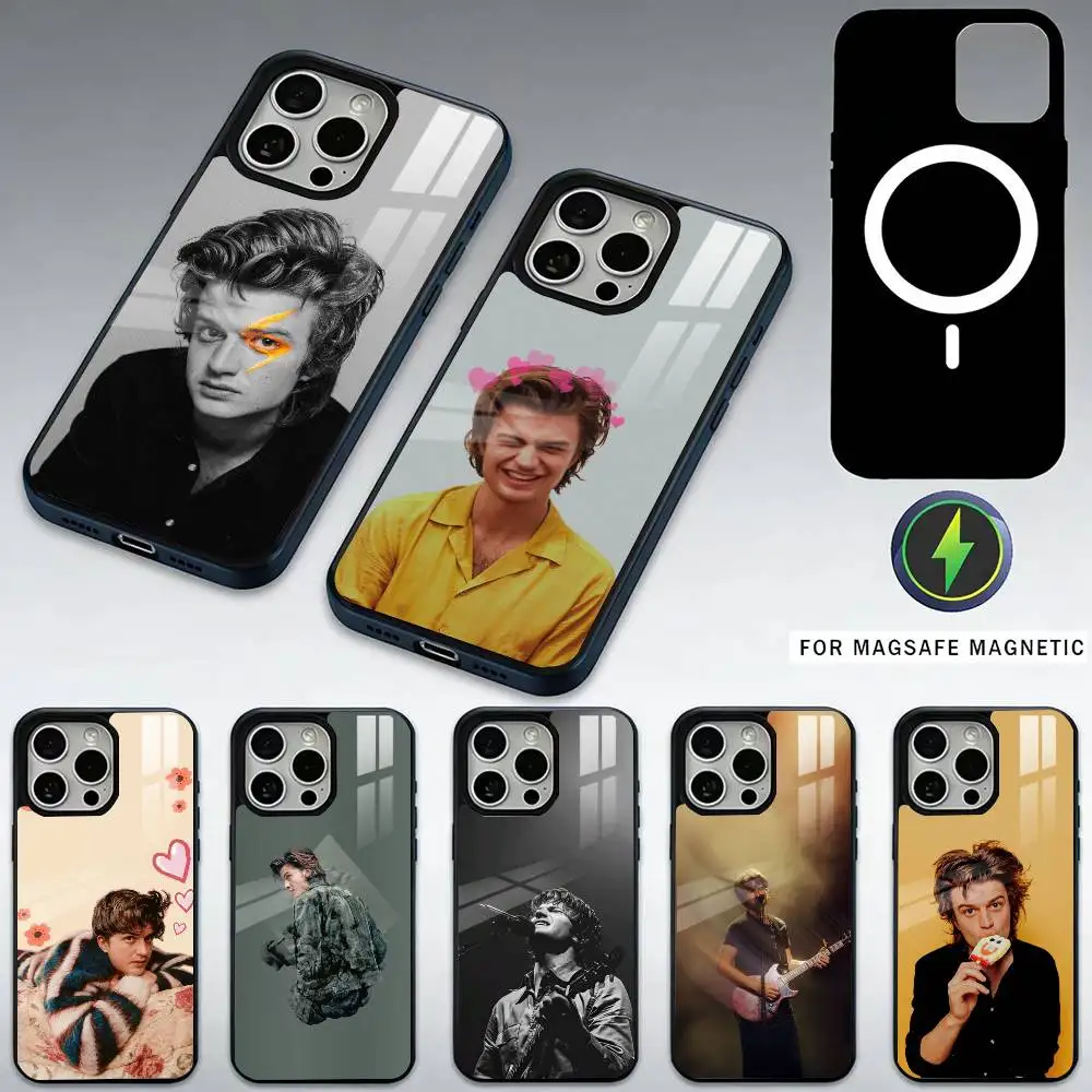

Actor J-joe keery wallpaper Phone Case For iPhone17,16,15,14,13,12,11 Plus,Pro Max Magnetic For Magsafe Wireless Charging
