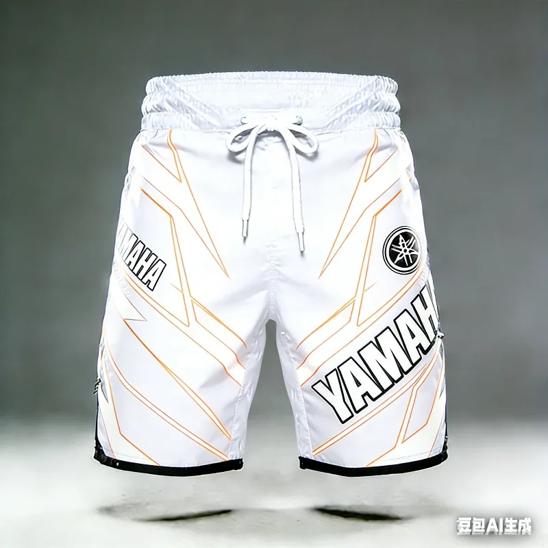

2026 Summer New Yamaha Classic Collection Fashion Sports Outdoor Fitness Shorts Men Women Large Casual Motorcycle Riding Shorts