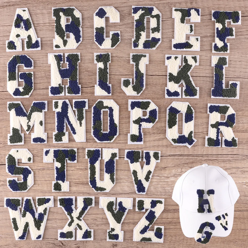 

26 Pcs Patches Embroidered Cloth DIY Novelty Clothing Repair Appliques Accessories Elastic Clothes Repairing Patches B