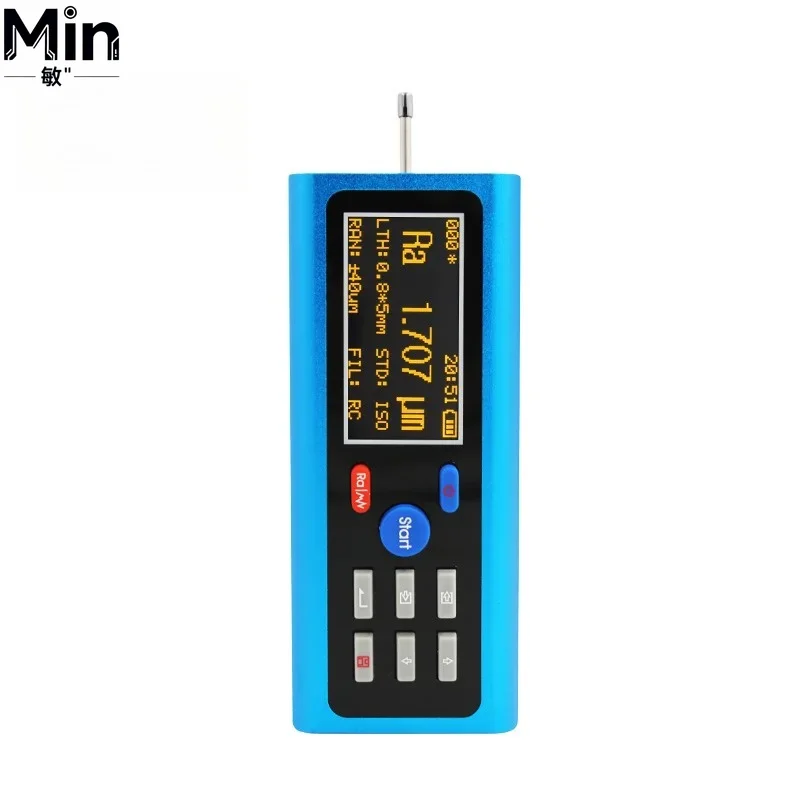 T400 Portable High Precision Digital Surface Roughness Tester Handheld Roughness Gauge for Metal Nonmetal Surface Measurement