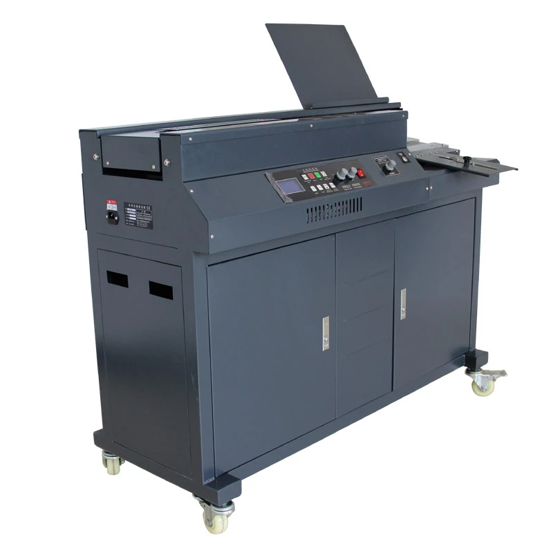 Super September A3 A4 A5 Size Perfect Book Binding Machine With Professional 3 Rollers