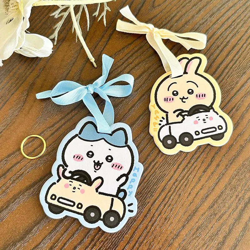 

Chiikawa Aromatherapy Sheet Usagi Cartoon Cute Creative Car Wardrobe Deodorizer Car Interior Hangings Purifies Fresh Air Indoor