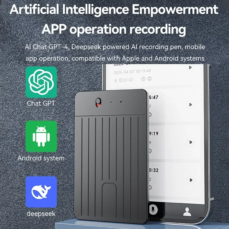 

ChatGPT-4 AI-диктофон 189, интеллектуальный диктофон с шумоподавлением для международной обмена