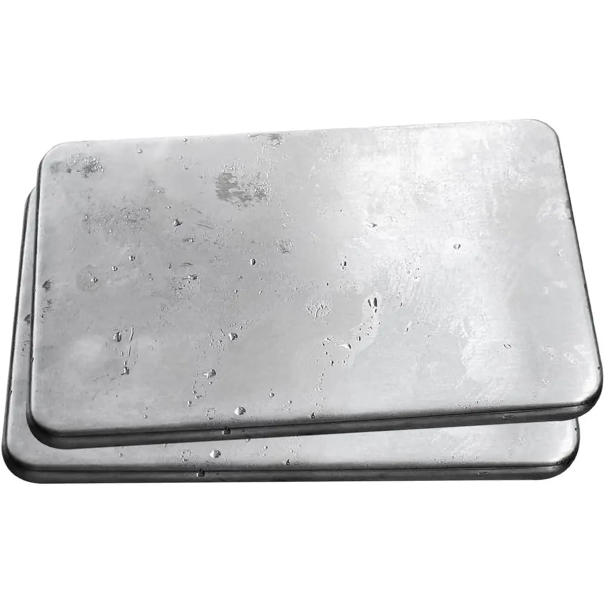 【CYBER MONDAY】2pcs Reusable Stainless Steel Ice Packs for Camping, Picnic Baskets, and Outdoor Coolers,Portable Ice Block
