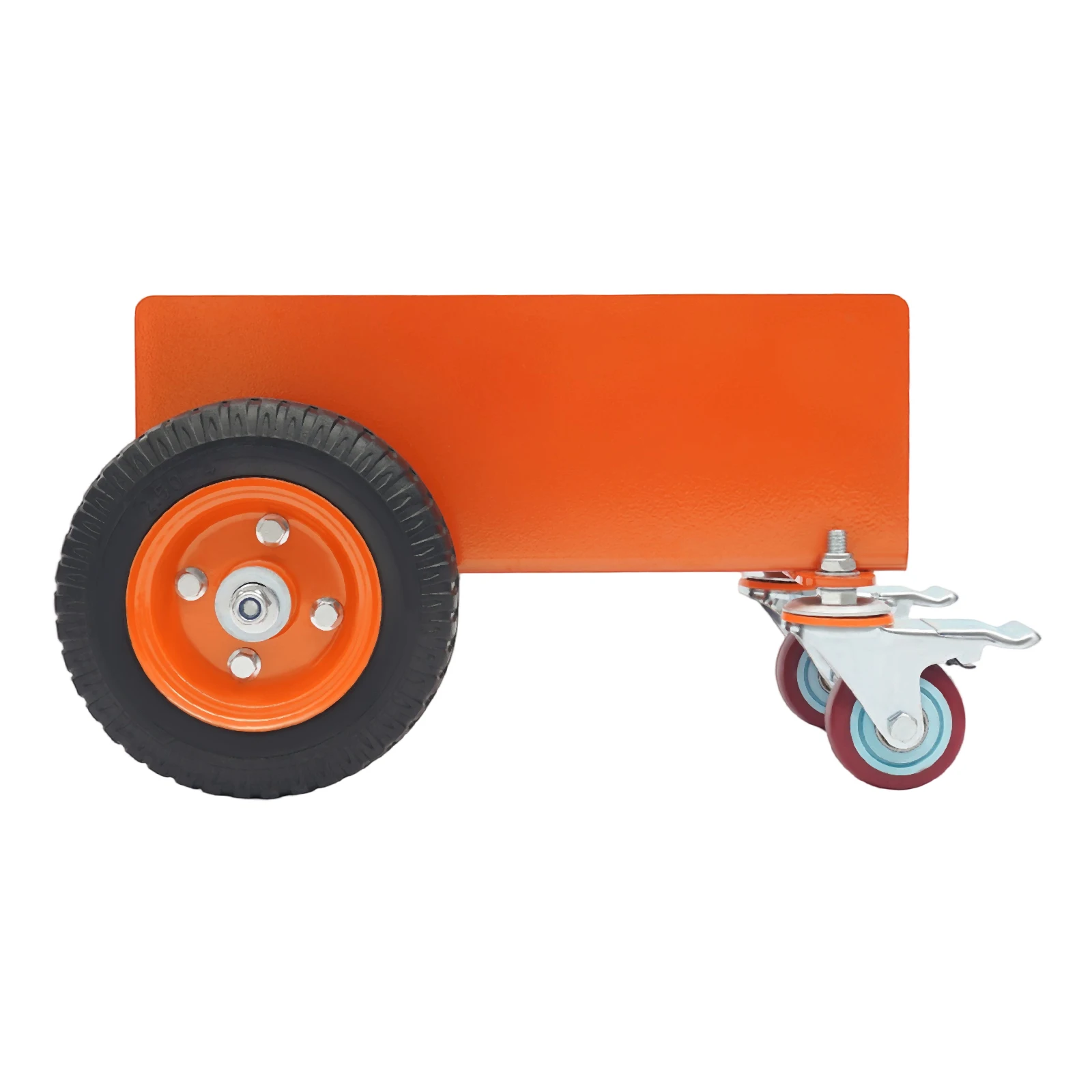 Troli Panel Berat 300KG, Troli Papan Panel, Troli Pengangkut untuk Medan Berat, Troli Transportasi Baja Paduan untuk Lokasi Konstruksi, Pabrik