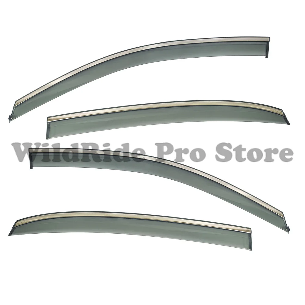 1 set For WINDOW VISOR Wind Deflector Side Window Guard for 2024 GEELY XINGYUAN Car Door Rain Guard Sun Visor AUTO PART ACCESSOR