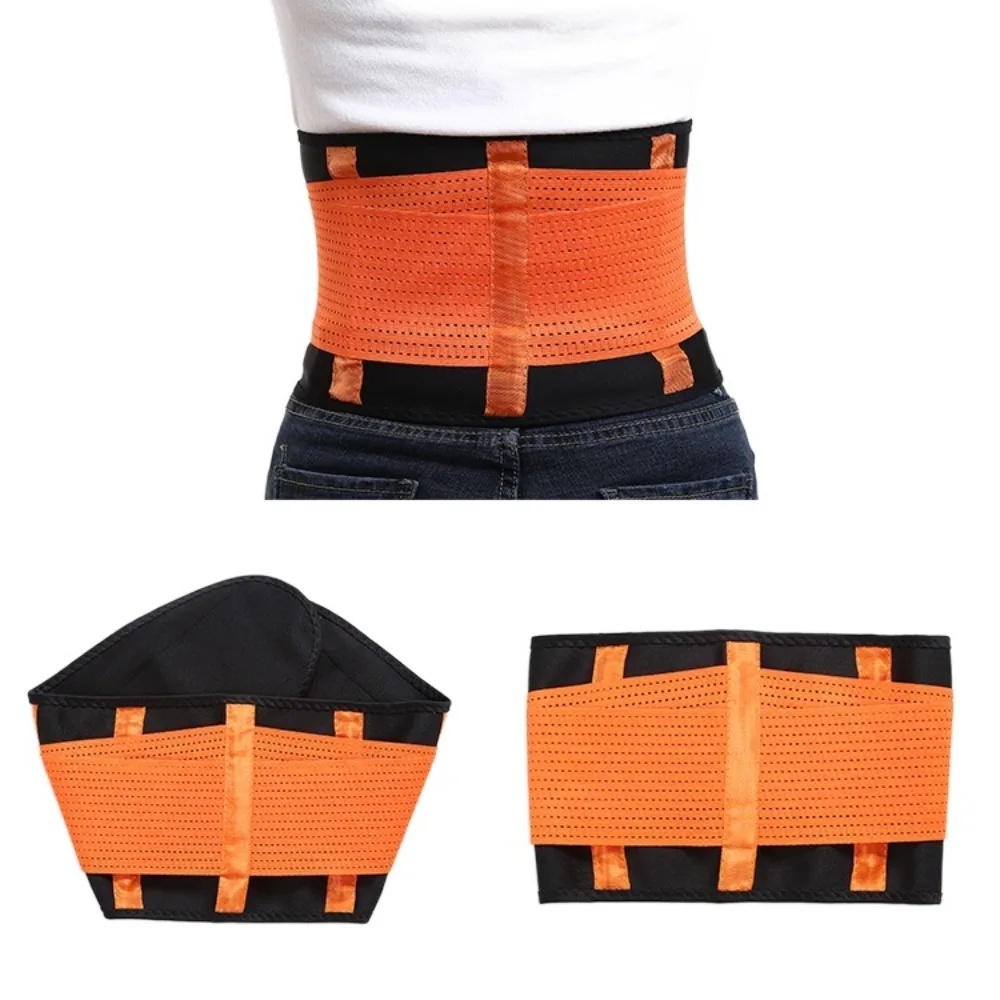 Solid Color Tummy Control Shapewear Adjustabl Belly Contracting Training Sweat Belt Corset Shapewear Train Belt