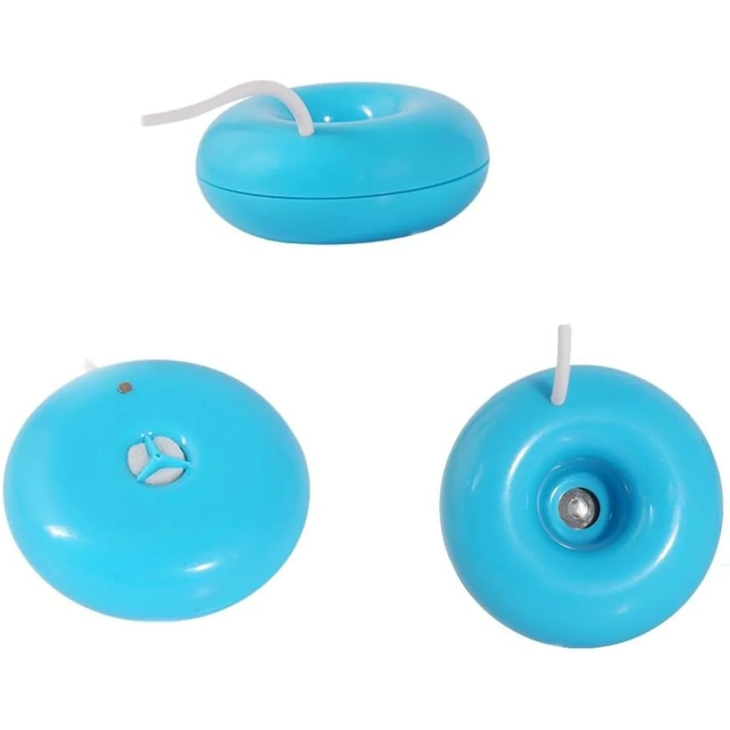 USB-увлажнитель для пончиков, портативный мини-милый увлажнитель с туманом, плавающий водный освежитель воздуха, диффузор, пара для офисного автомобиля, путешествия (w)