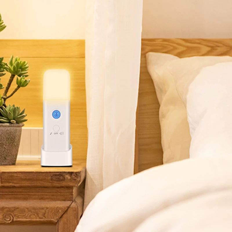 モーションセンサーLEDナイトライト、調光可能な屋内ライト、ポータブルモーション有効、キッズルーム、バスルーム