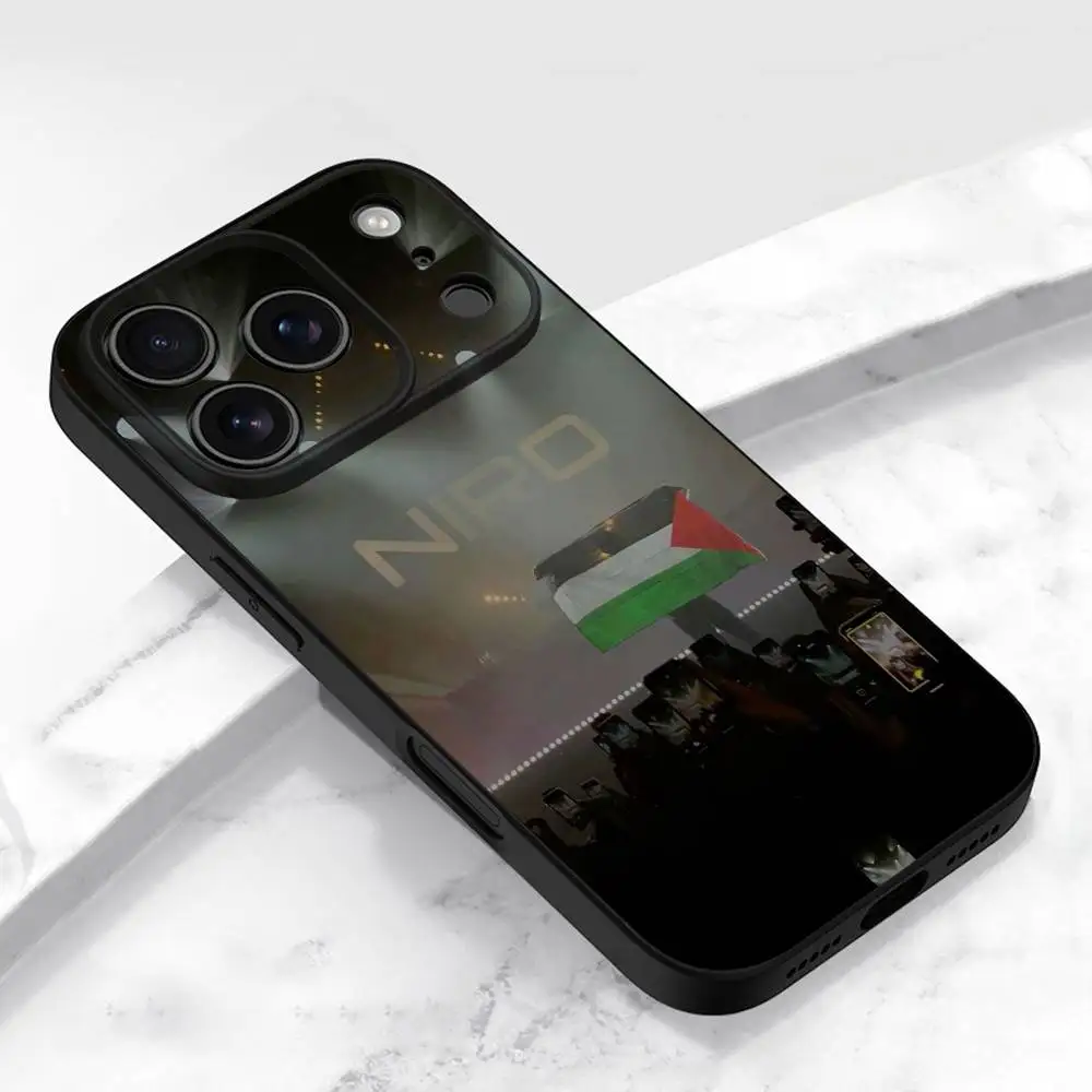 Etui na telefon N-Niro OX7 HAYATI M8RE do iPhone'a 17, 16, 15, 14, 13, 12, 11, Pro, Max, Plus, E, Air, Mini, czarne etui ochronne