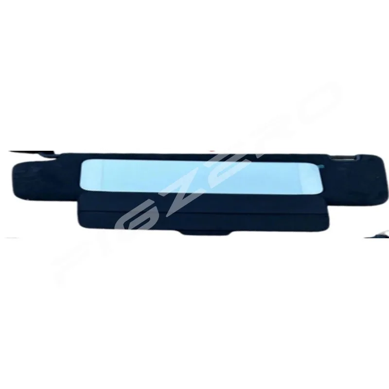 For Xiaomi SU7 Ultra Left Right Front Windshield Sun Visor Vanity Mirror Light Shield Light Adjustment Knit Fabric Suede