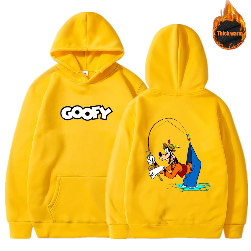 A Goofy Movie Women Hoodie Autumn Winter Long Sleeve Sweatshirt Streetwear Hooded Sweatshirt Men Clothes Casual Pullovers