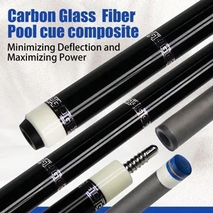 hit productSnakeskin Pattern  Maple Wood Pool Cue - 13mm Tip Uni-loc Joint Unique Pattern 1/2 Split Billiard Cue