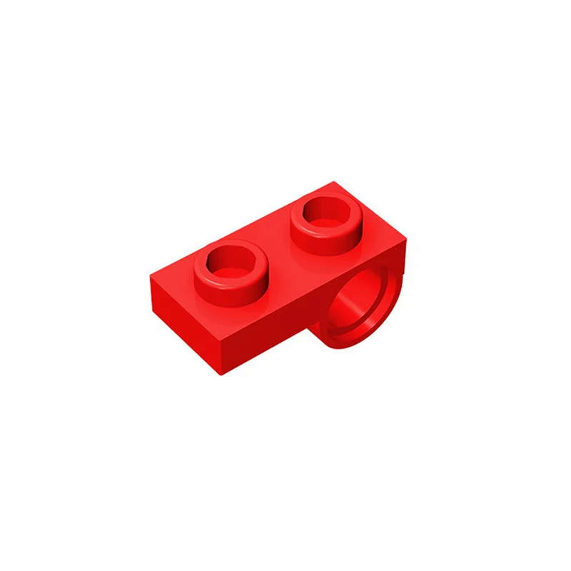 50 Stück 18677 Modifizierte Platte 1x2 mit Loch an der Unterseite, Baustein-Kollektion, Modulares GBC-Spielzeug für Technische MOC-Bauwerke – Detail 5