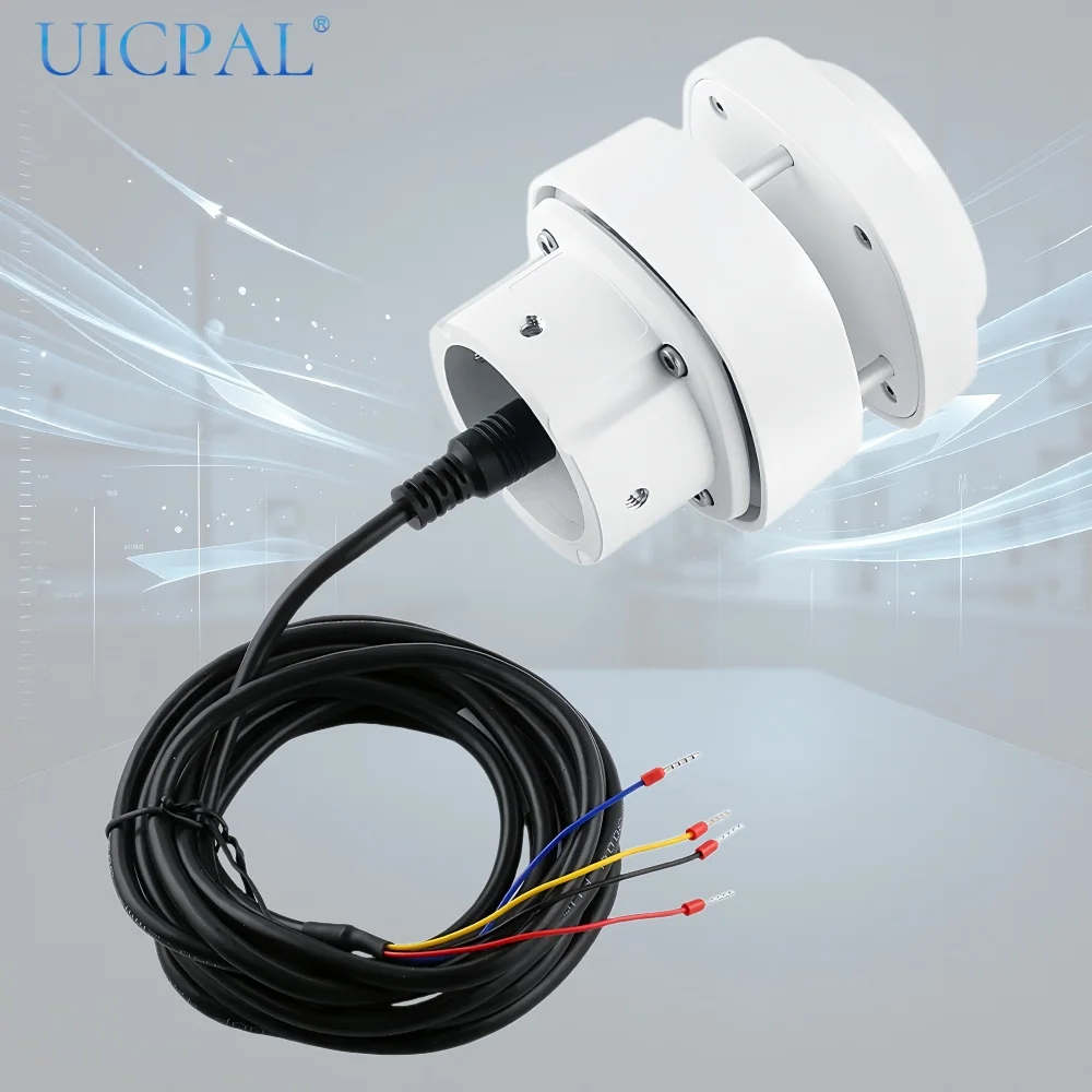 8-in-1 RS485 Ultrasonic Weather Sensor Temp Humidity AP Pressure Wind Speed Direction Rainfall Illuminance Total Solar Radiation