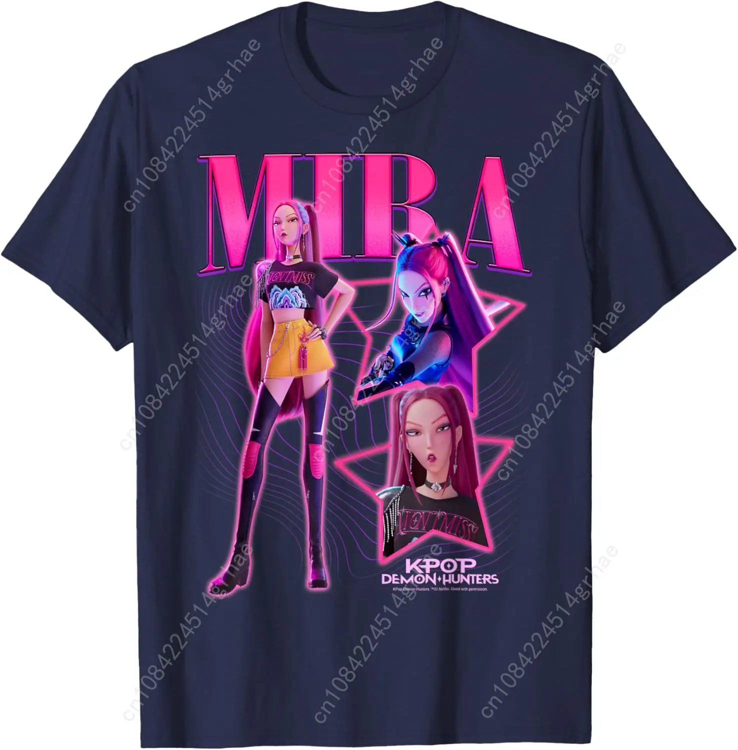 Camiseta con póster estilo Y2K de Halloween Mira Showcase