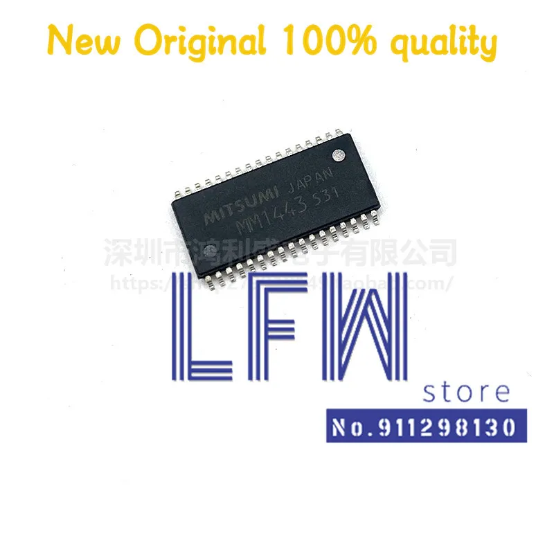 5pcs/lot MM1443XJBE MM1443XJB MM1443 SSOP34 Chipset 100% New&Original In Stock