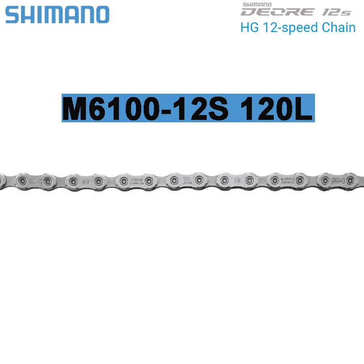 Shimano DEORE SLX DEORE XT M6100/M7100/M8100 12S chain 120L/124L 12S MTB/Road bike chain quick for HG/MS/XD Cassette 12S Chain