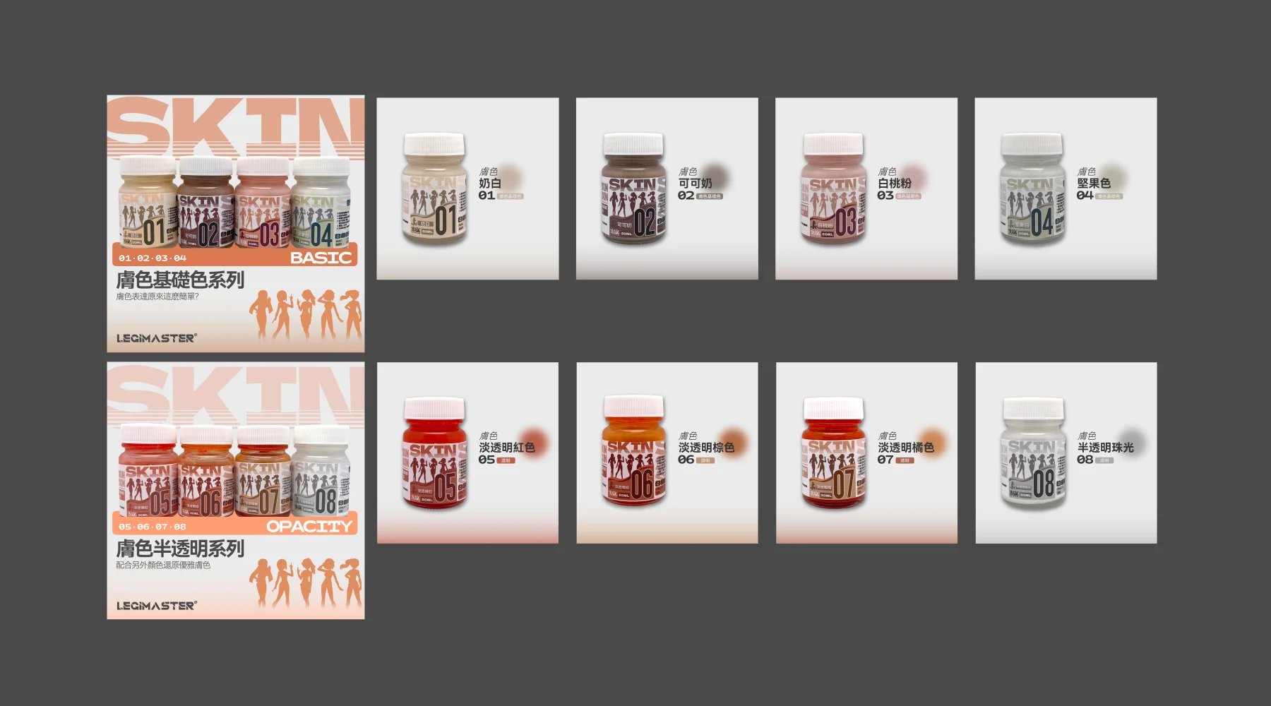 الجلد لون رذاذ الطلاء نموذج تلوين الجلد سلسلة الفتاة المعطف الخفيف اكسسوارات أدوات هواية 20 مللي DIY بها بنفسك هواية #5