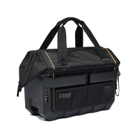 20-Inch big mouth hard bottom kit, multi-functional storage bag
