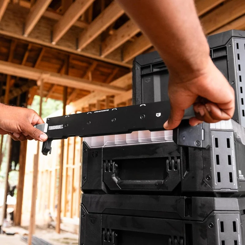 TOUGHBUILT TB-B1-A-30 STACKTECH Прочная стальная стойка для инструментов Многофункциональный опорный кронштейн для инструментов