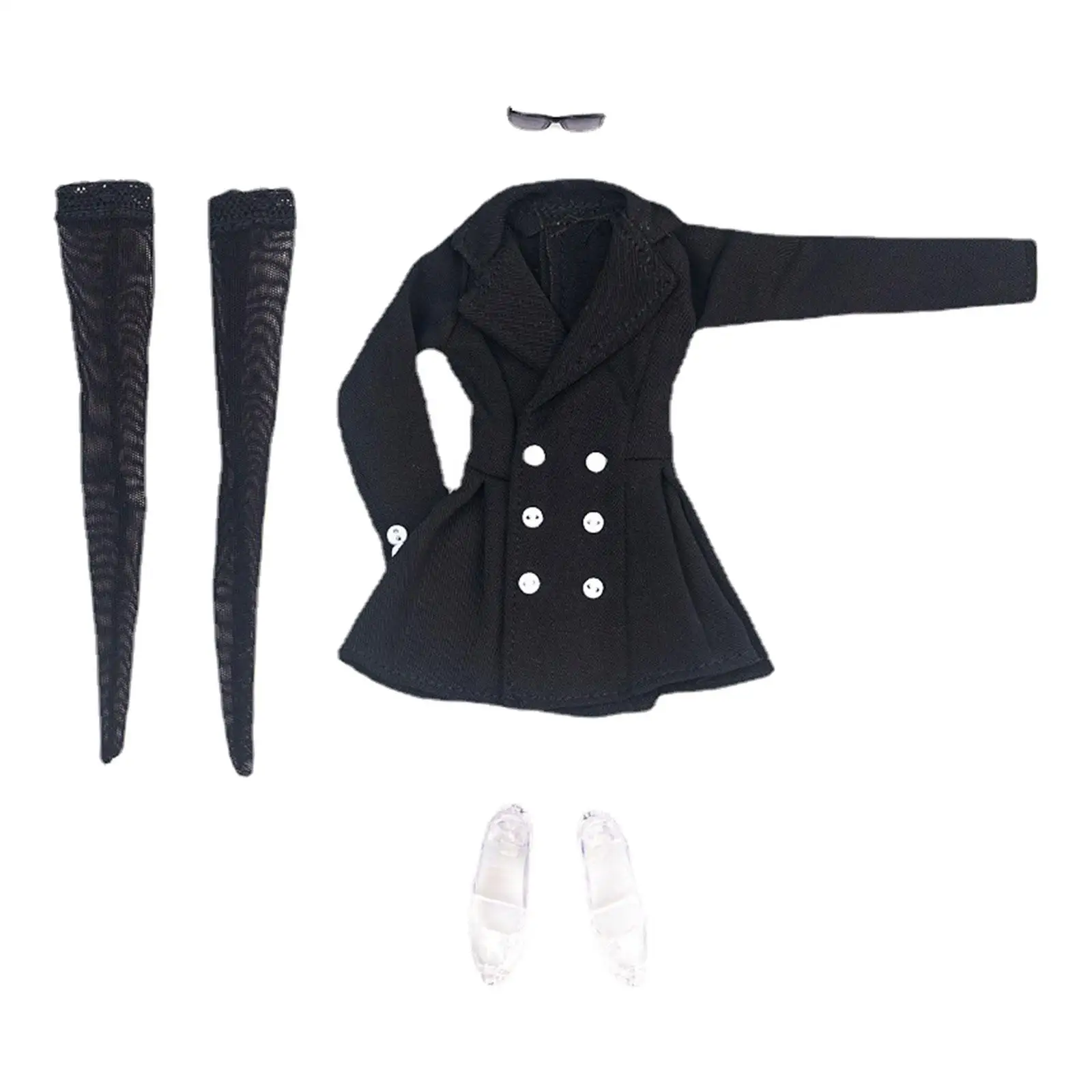 1/6 Scale Female Figure Doll Clothes with accessories Fashion for 12"