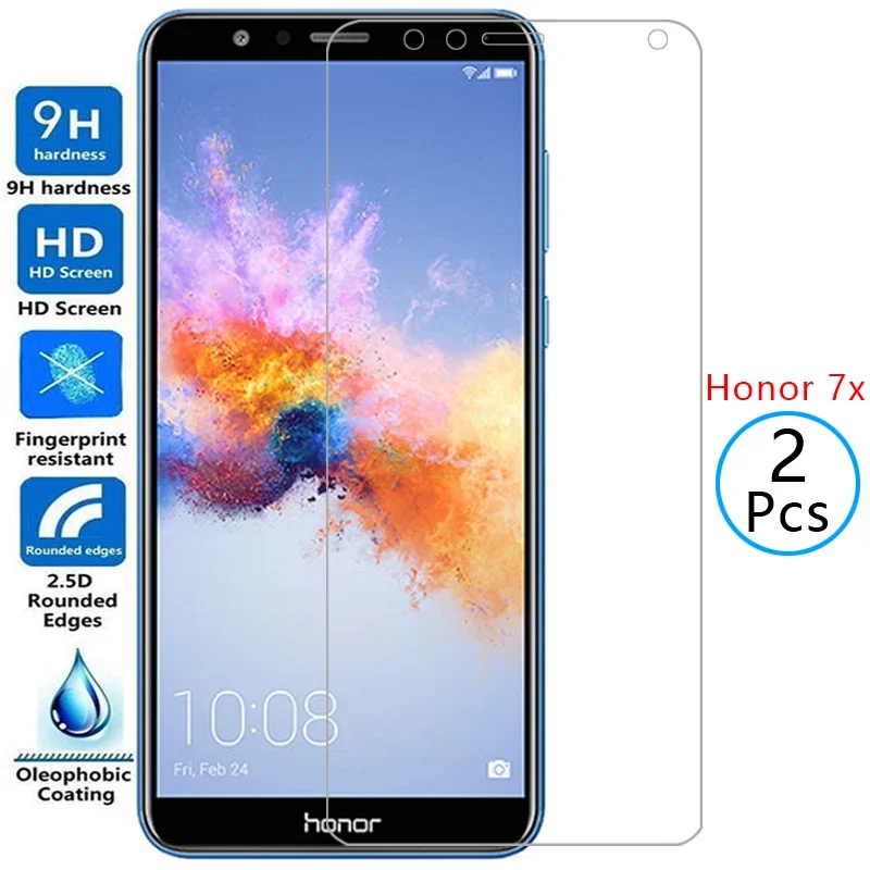 защитное закаленное стекло для huawei Honor 7x защитная пленка для экрана Honor7x honer onor hono 7 х хх7 5,93 защитная пленка honer7x onor7x