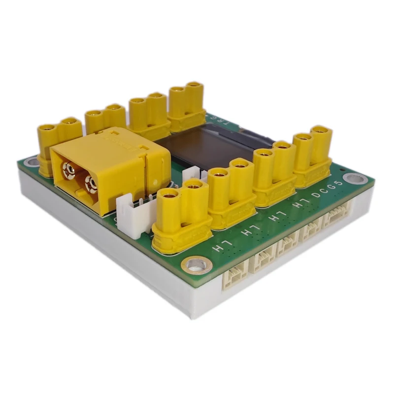 

1 шт., интеллектуальный разветвитель распределения питания, поддержка шины CAN/мониторинга мощности, центральная плата с разъемом XT30/XT60/2P-CAN